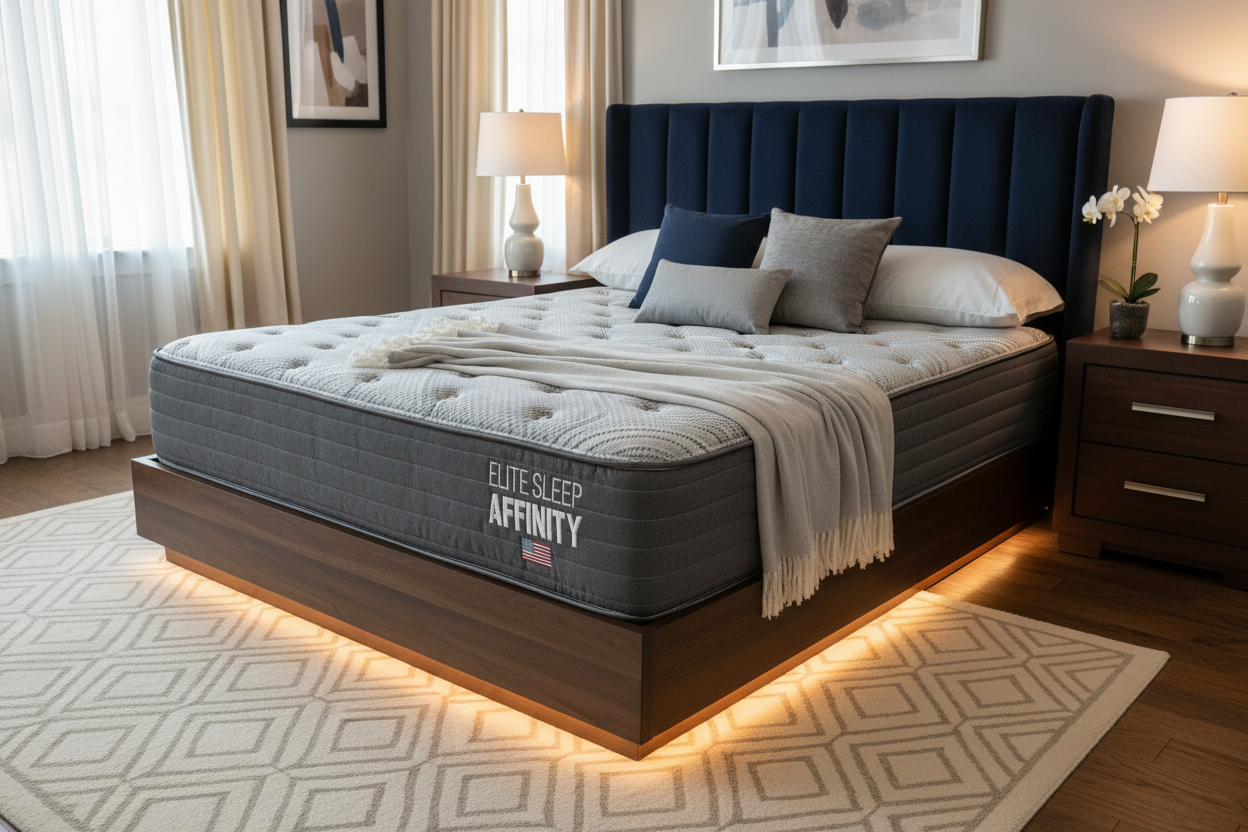 Affinity Bed - Side Angle View